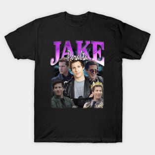 Jake Peralta 90s Retro Collage Bootleg T-Shirt